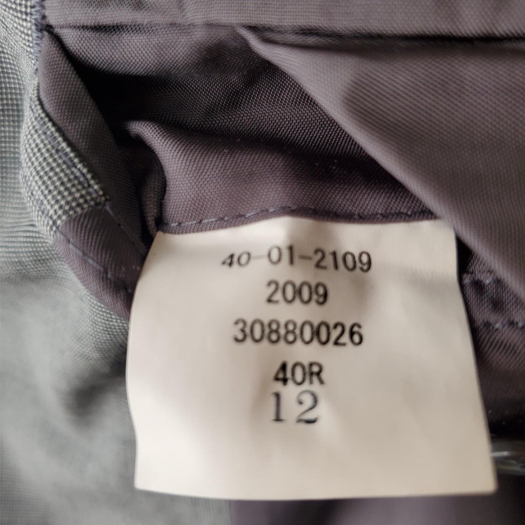 Brooks Brothers Brookschool Wool Grey 2 Button  Blazer Suit Jacket Sport Coat 