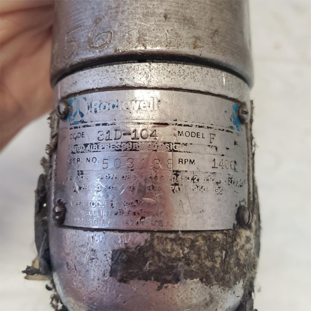 Rockwell Pistol Grip Pneumatic Air Drill Air Tool KK-45