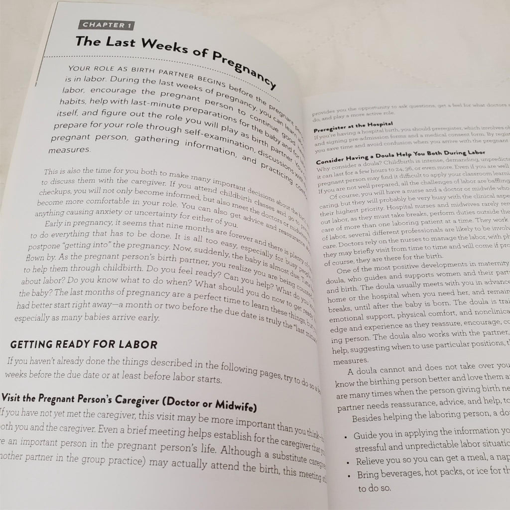 The Birth Partner's Quick Reference Guide and Planner Book By Penny Simkin