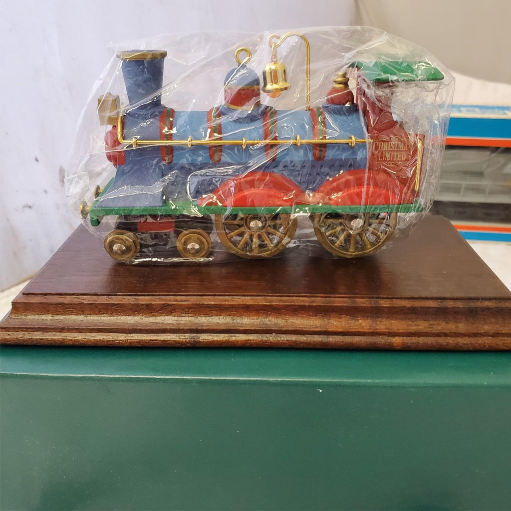 Large Lot of Train and Space Christmas Ornaments Collection