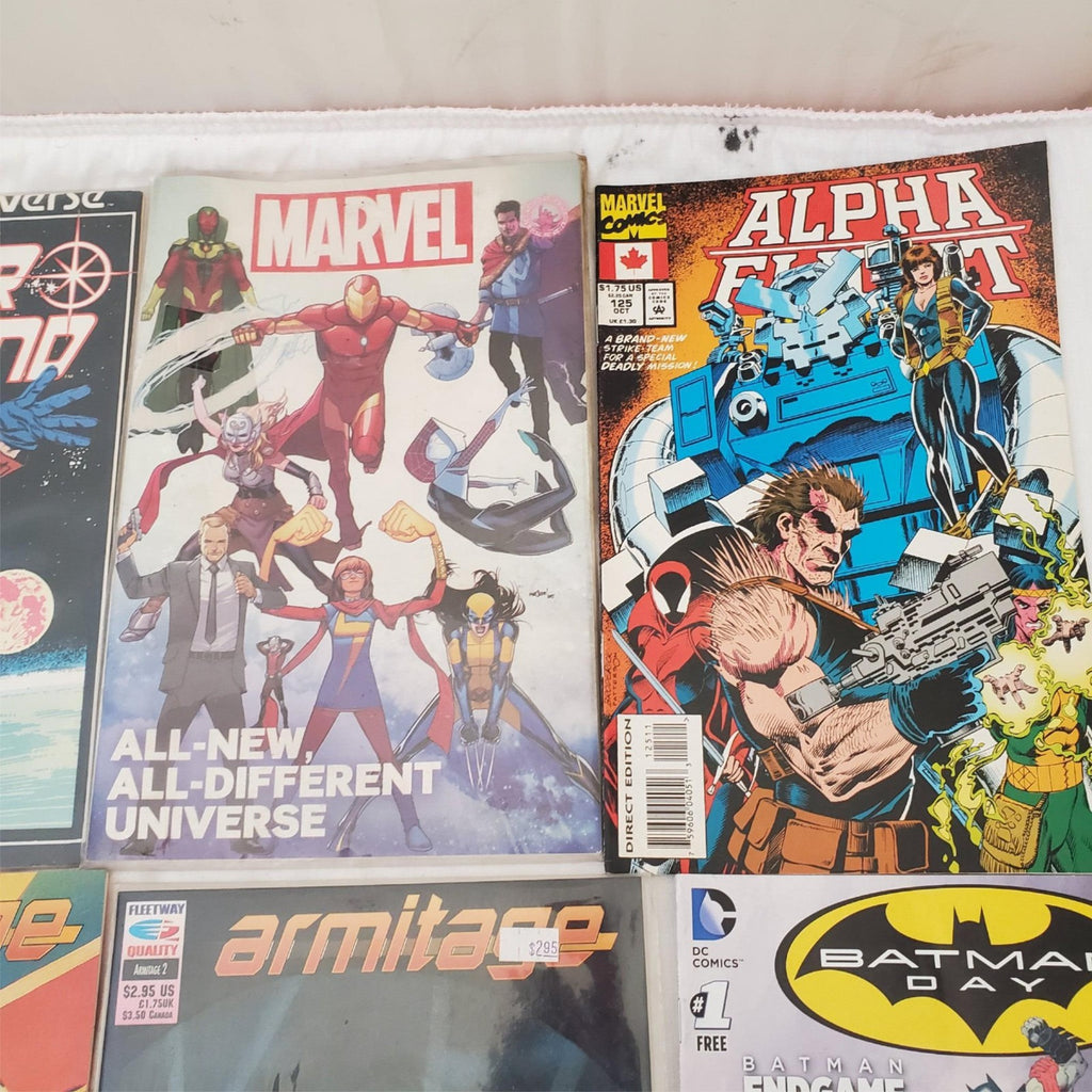 Lot of 12 Assoretd DC Marvel Armitage Astrocity & Streat Fighter Comic Books #3