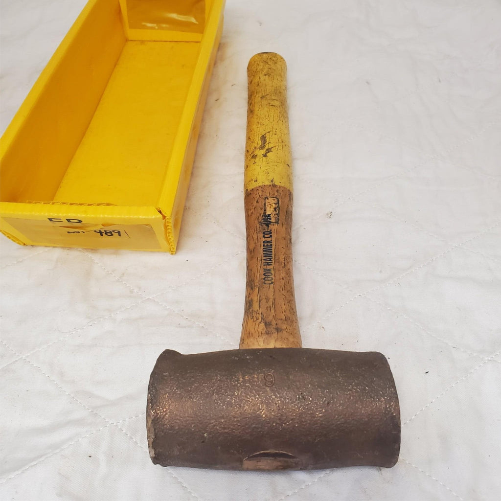 Cookhammer Brass Sledge Hammer Non Sparking for Metal Work LOT-489