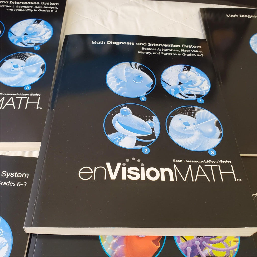 enVisionMath Common Core Math Diagnosis and Intervention System Part 1 Booklets