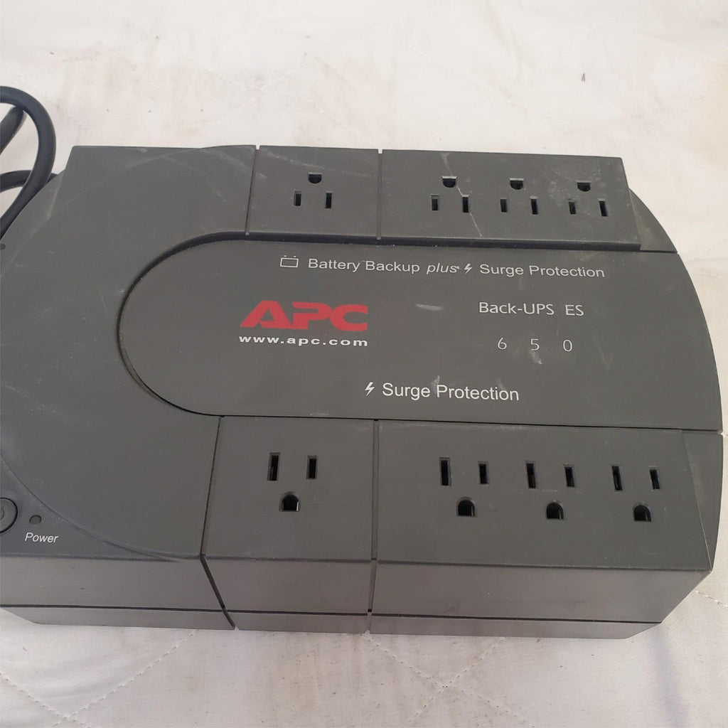 APC Back Up UPS ES 650 120V BE650R Surge Protected #16 (NO BATTERY INCLUDED)