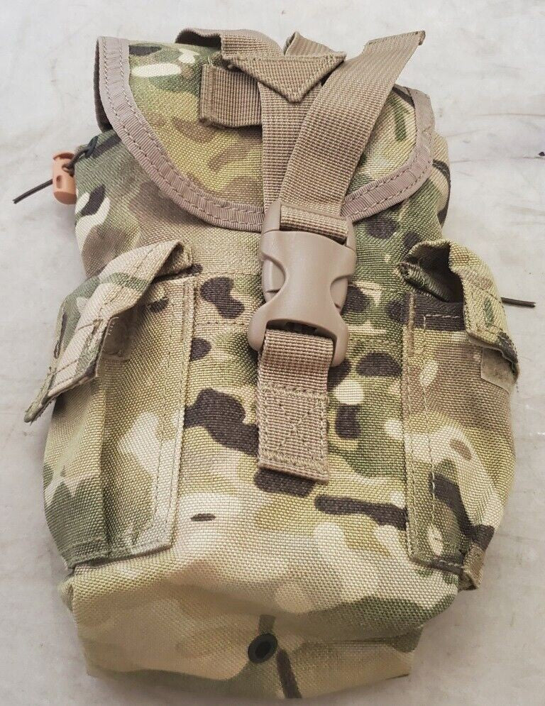 Original Vintage Used USMC Army Military Canteen Pouch