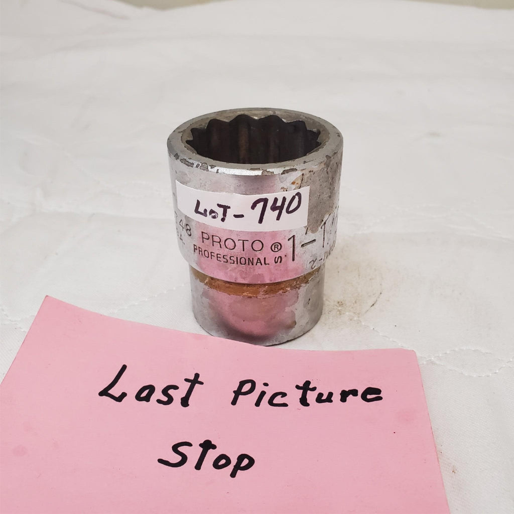 PROTO 5748 USA  1-1/2” Heavy-Duty Socket Tool - LOT 740