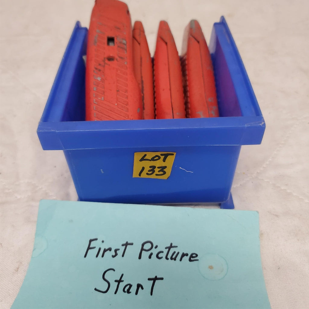 Lot of 5 Stanley Regular Duty Safety Carton Box Knife LOT-133