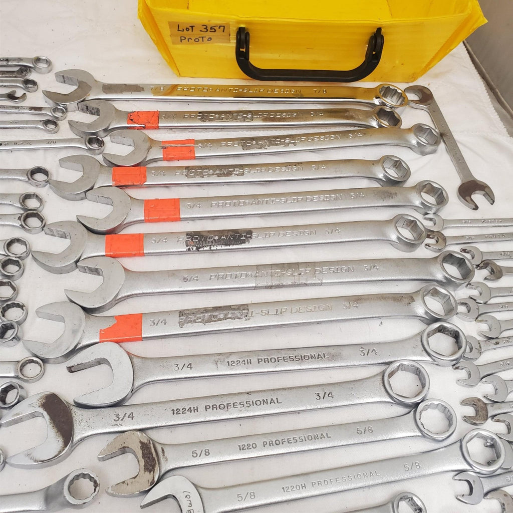 Lot of Assorted Proto Wrenches Set LOT-357