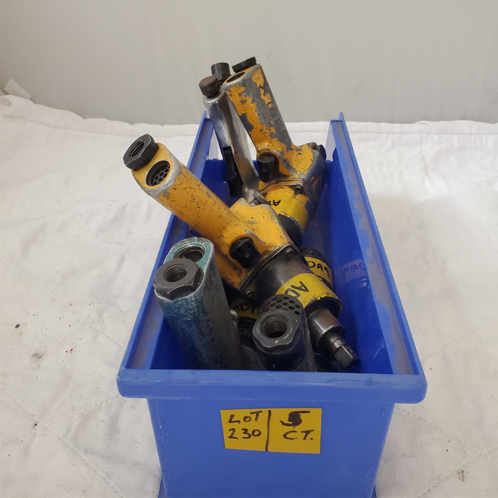 Lot of 5 Impactool Pneumatic Pistol Grip Nut Runner LOT-230