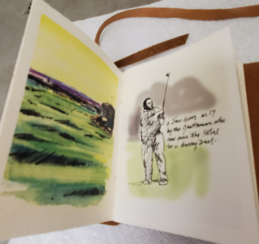 Limited edition 73 of 200 Replica of Howard Rileys Mini Sketchbook