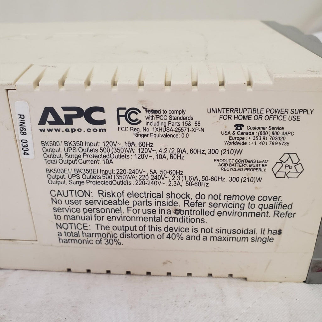 APC Back Up UPS CS 350 120V BK500 BK350  Surge Protected #18