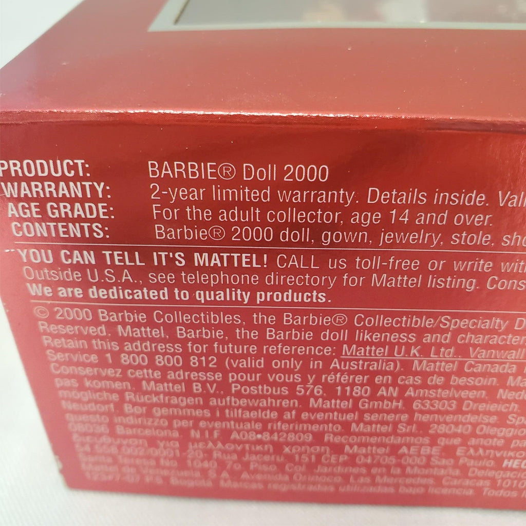Barbie 2000 - Holiday Red Dress Collector Edition Mattel 