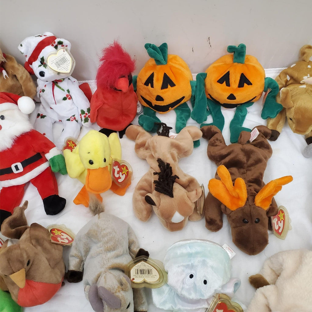 Huge Lot of Assorted TY Beanie Babies Plush Toys #2
