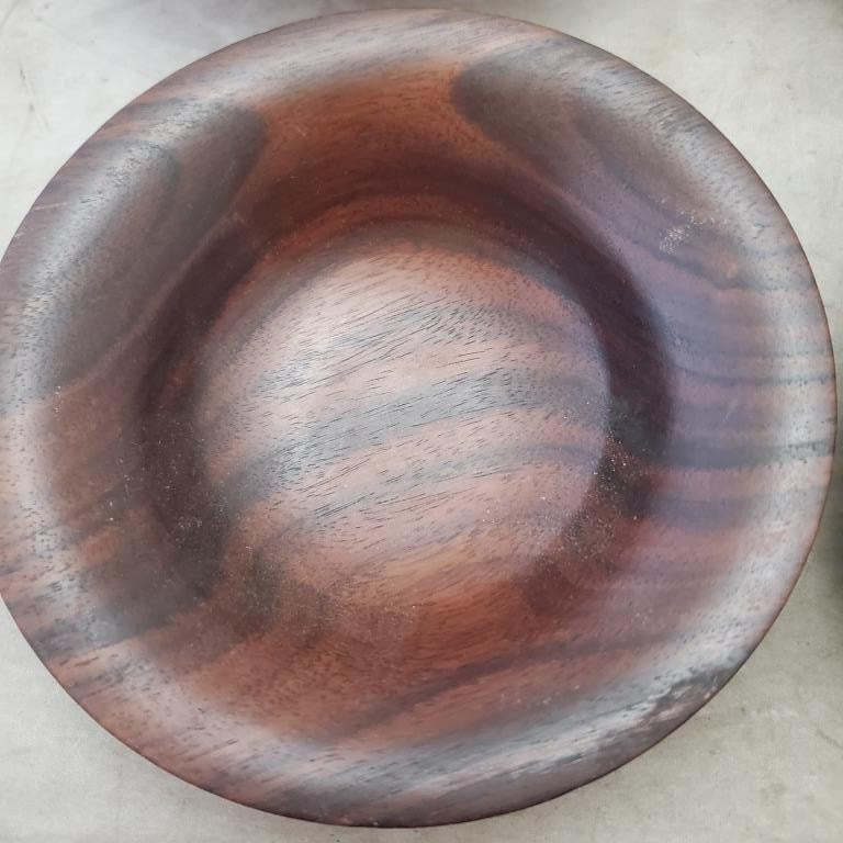 Vintage Antique Modern Wooden Natural Serveware Noodles Bowls