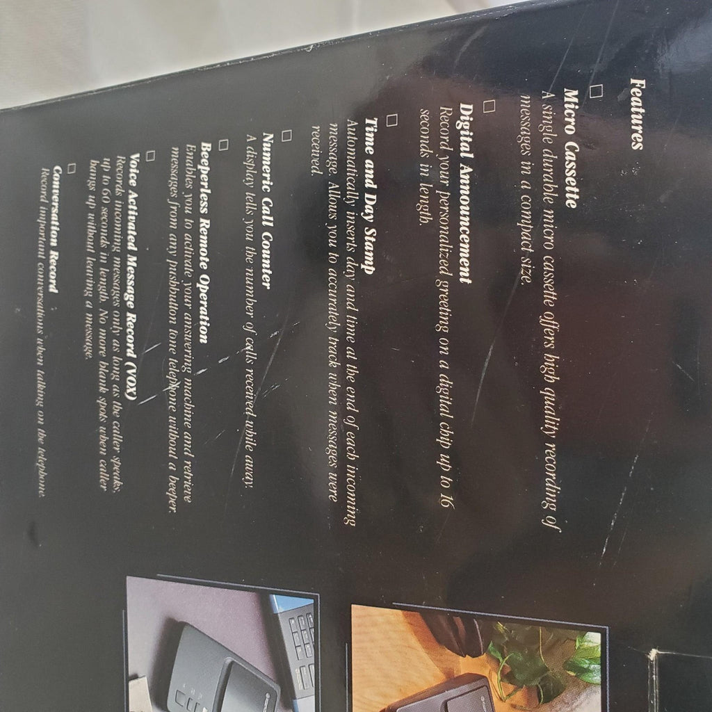 Southwestern Bell Freedom Phone Telephone Answering Machine FA 960