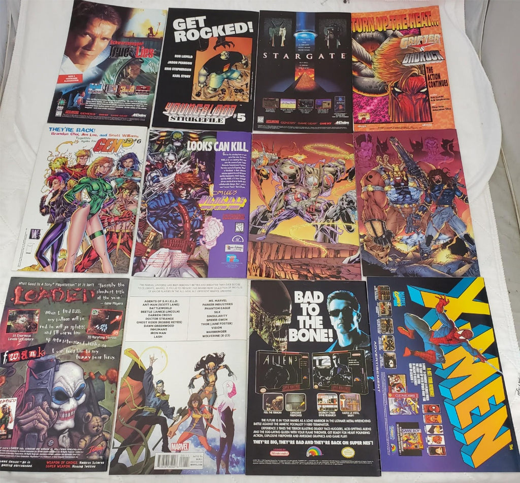 Lot of 12 Brigade Backlash Archer & Armstrong & Marvel Comic Books #19