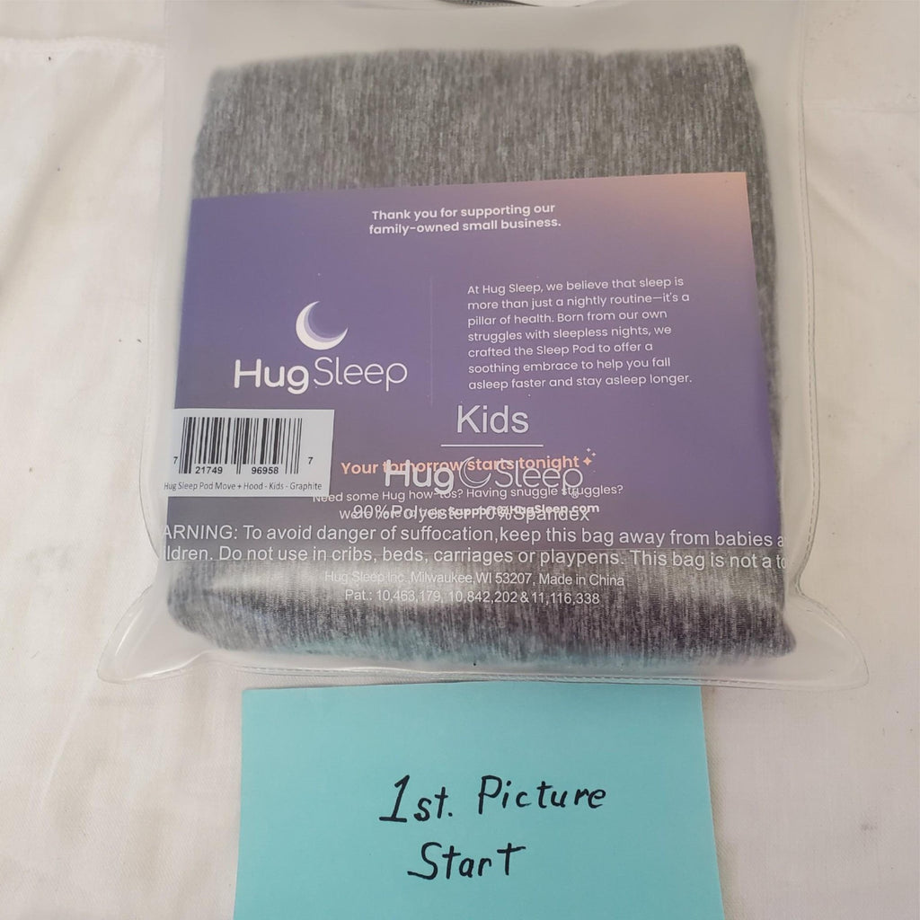 Kids Hug Sleep Pod Move Hood Graphite Pod