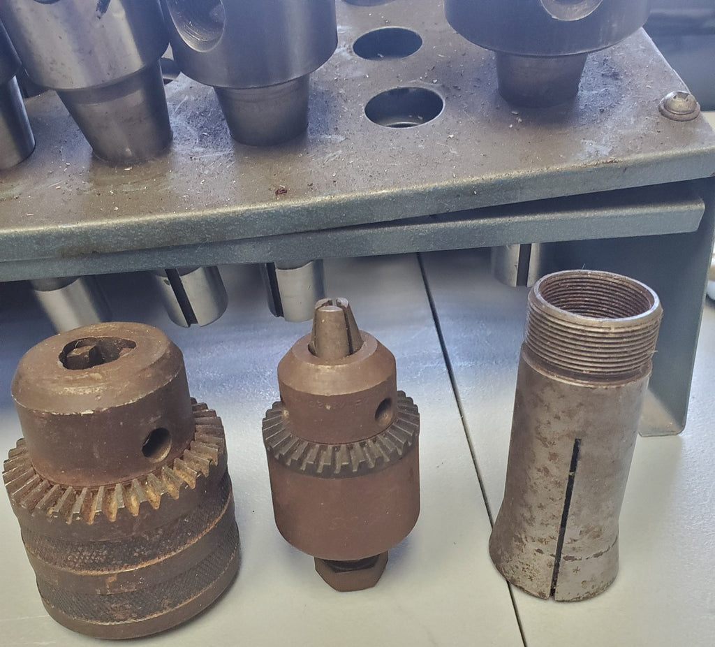 Lot of Assorted Various Brands Multi-Craft Chuck & Collets