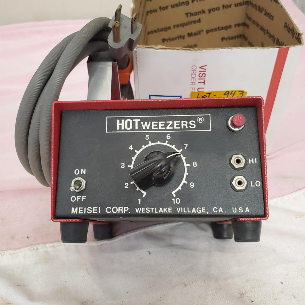Meisei Corp Hot Tweezer ELC 015 Soldering Station LOT-943