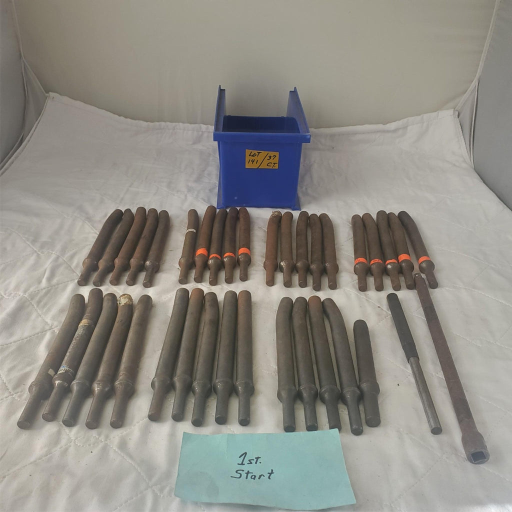 Lot of 37 ATI Cupped Straight Rivet Set Assorted LOT-141