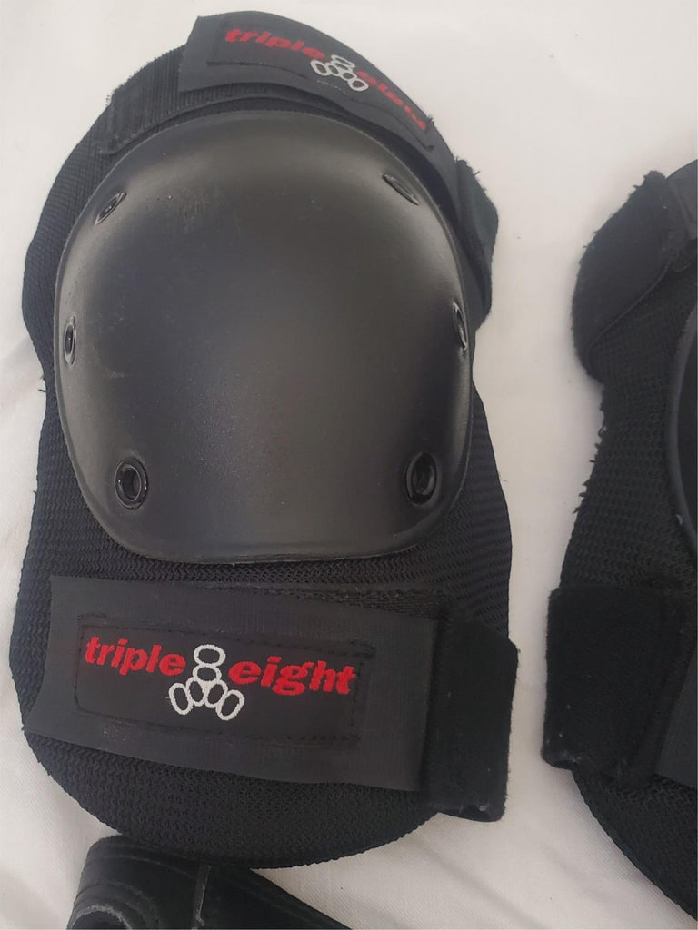 Triple Eight Black Multi-Sport Protective Knee Elbow Pads