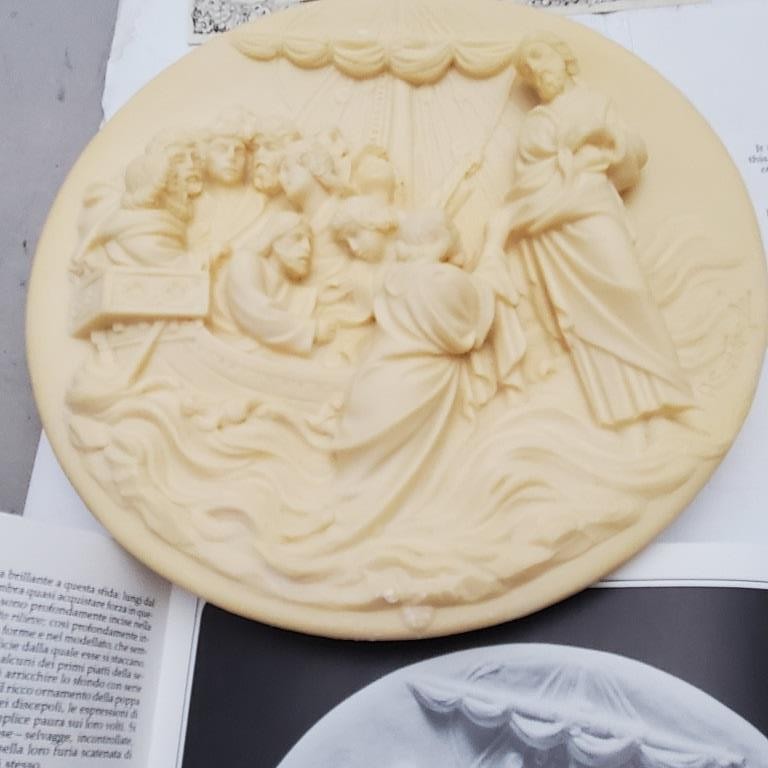 Studio Dante Di Volteradici Adorazione Dei Magi and La Nativita Plate