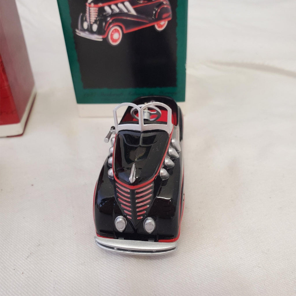 Hallmark Kiddie Car Classics 1938 Garton Lincoln Zephyr & 1937 Steelcraft Auburn