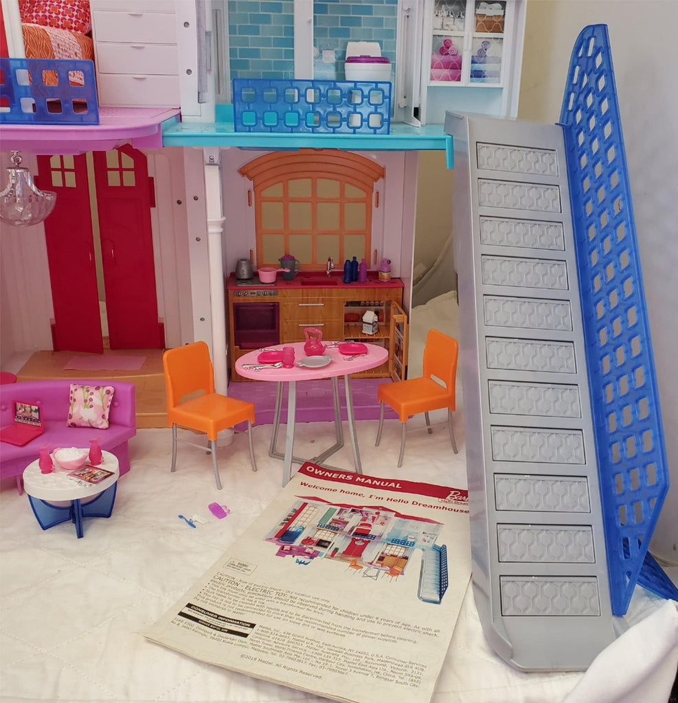 Barbie Hello Dreamhouse With Lights Sounds Doll Discontinued