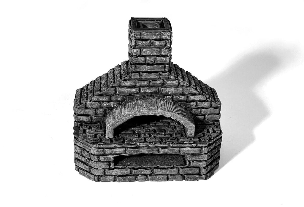 3d Printed 28 mm DnD Miniature Tavern Oven for tabletop fantasy wargames