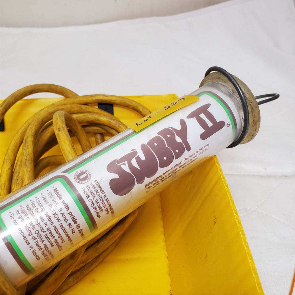 Stewart R Browne Stubby 120V Portable Handheld Work Light LOT-554