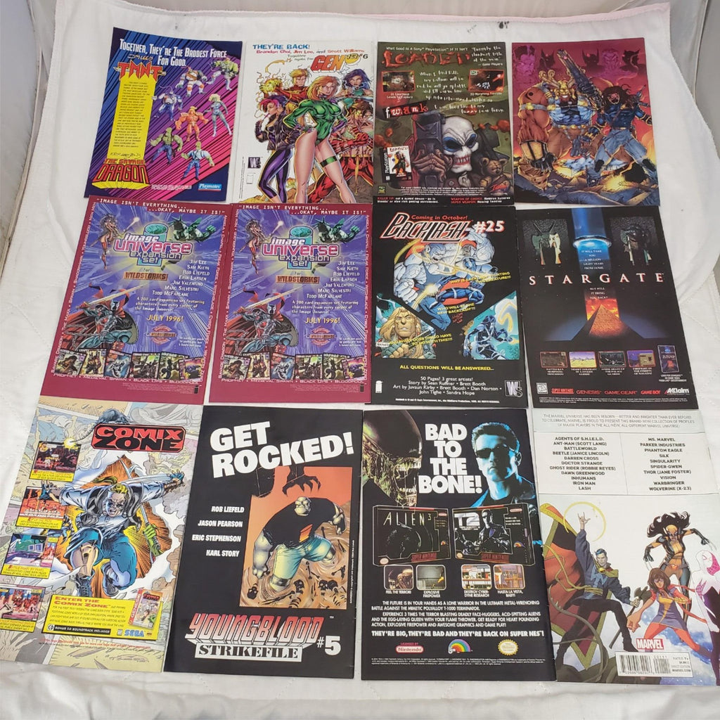 Lot of 12 Backlash Brigade Marvel Archer & Armstrong Comic Books #18