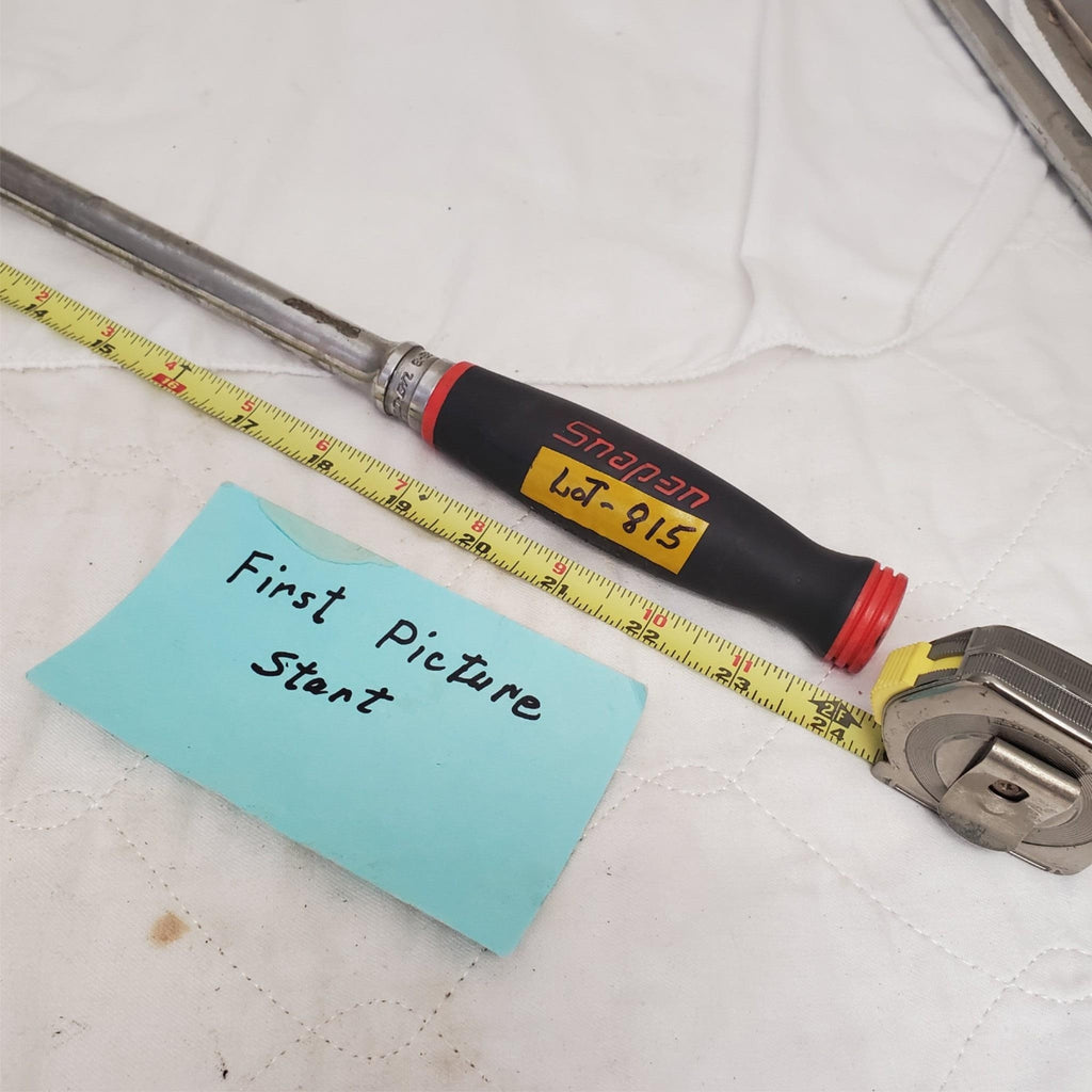 Snap On Soft Grip 24" Long Handle Flex Head Breaker Bar LOT-815