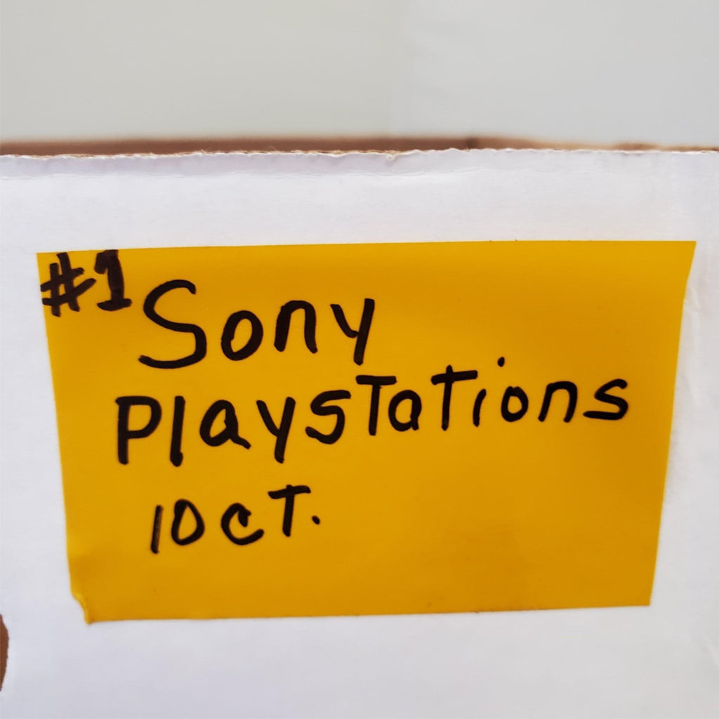 Lot of 10 Sony Play Station 1 Consoles For Parts #1