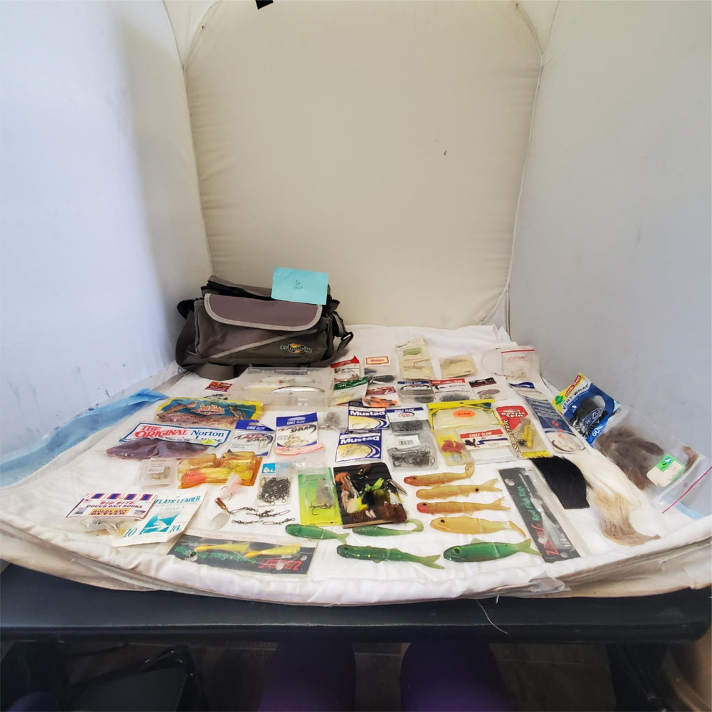 Flambeau Outdoors Systems Tackle Bag With Lot Fishing Lures