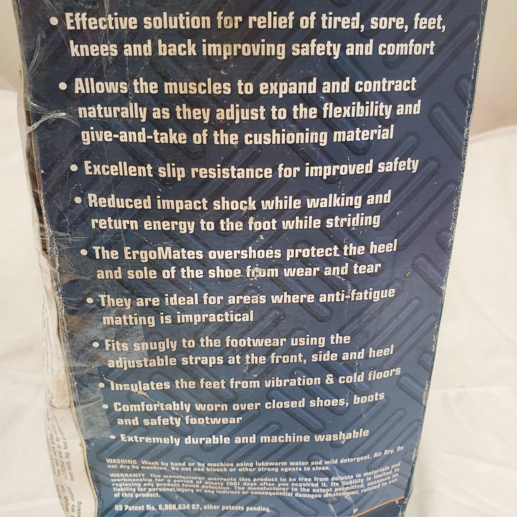 Impacto ErgoMates Adjustable Anti Fatigue Overshoes Mobile Matting LOT-982