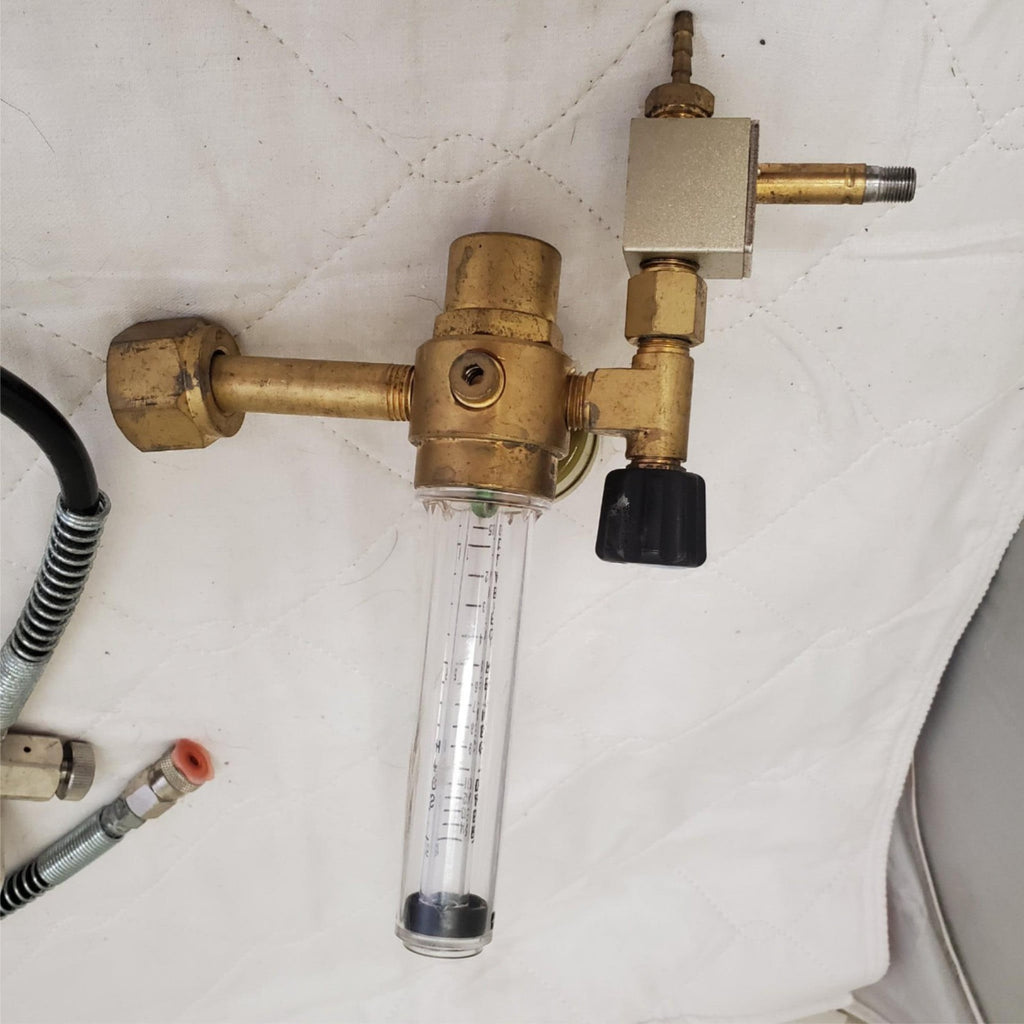 Argon Flowmeters Regulator with Gas Hose & Valves Regulators