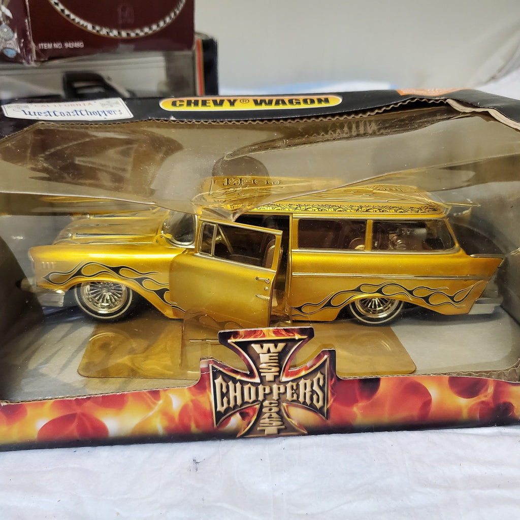Testors Builder Silver Series, Chevrolet 454 SS, West Coast Choppers and Lot Car