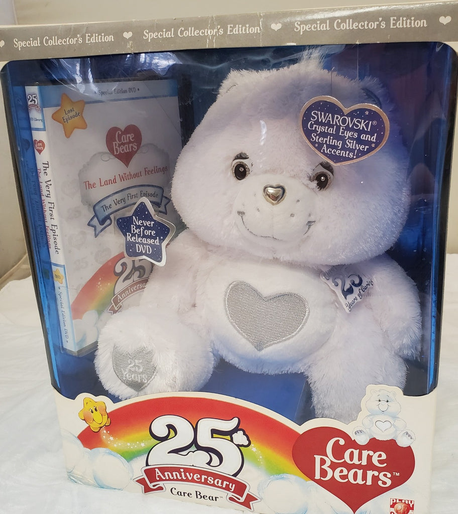 Care Bears 25th Anniversary Plush Bear with DVD 2007 Limited Edition
