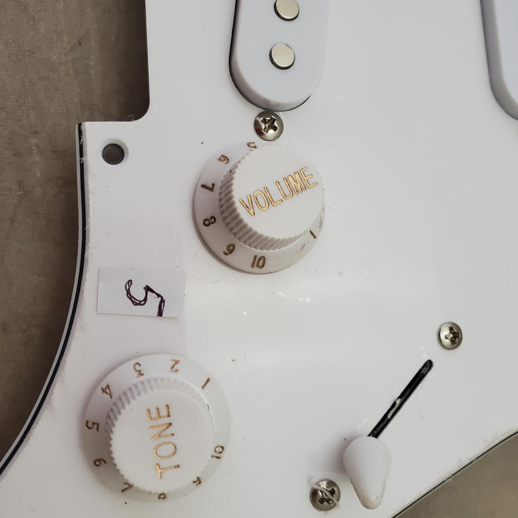 Vintage 3-ply Single Rail Pickup Loaded Prewired Pickguards