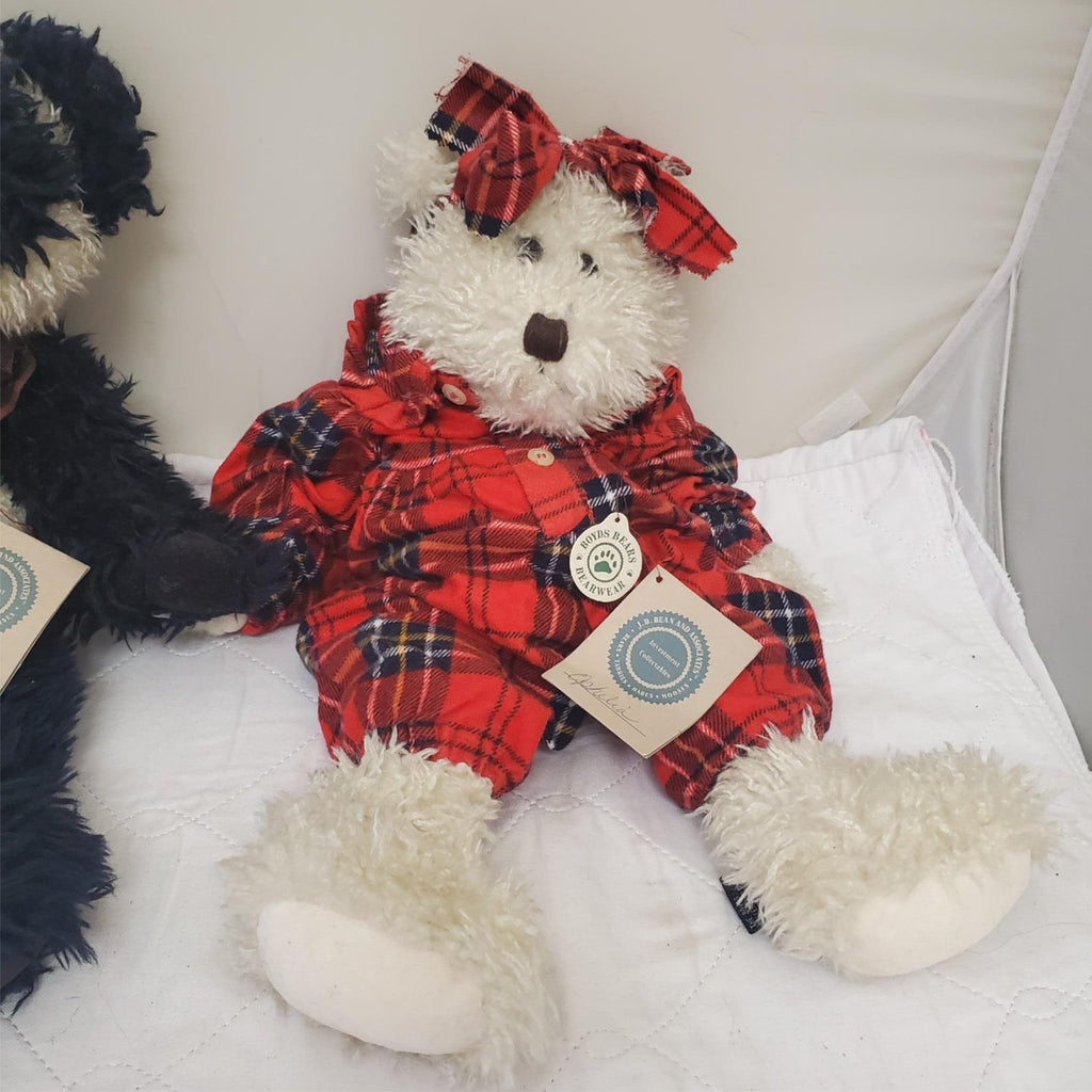 THE BOYDS BEARS Limited Edition Bear's Set of 3 Plush Stuffed Toy