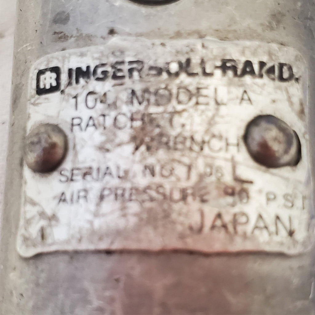 Blue Point Ingersoll Rand Heavy Duty Pneumatic Air Ratchet Wrench LOT-172
