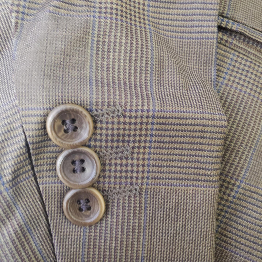 HUGO BOSS Tatlagia 100% Wool Mens Brown Blazer Suit Jacket Sport Coat 42R