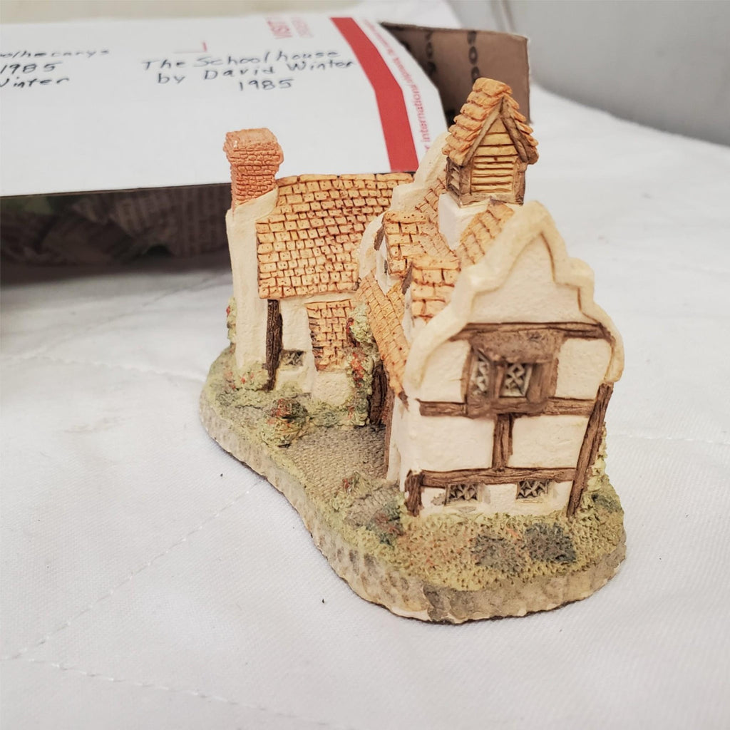 David Winter's Cottages The Schoolhouse 1985 & The Apothecary’s Shop 1985
