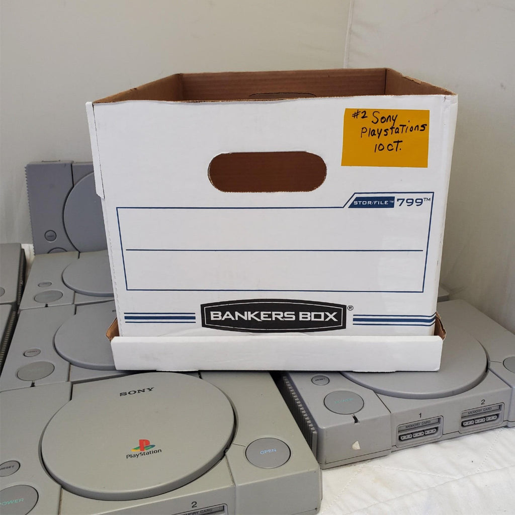 Lot of 10 Sony Play Station 1 Consoles For Parts #2