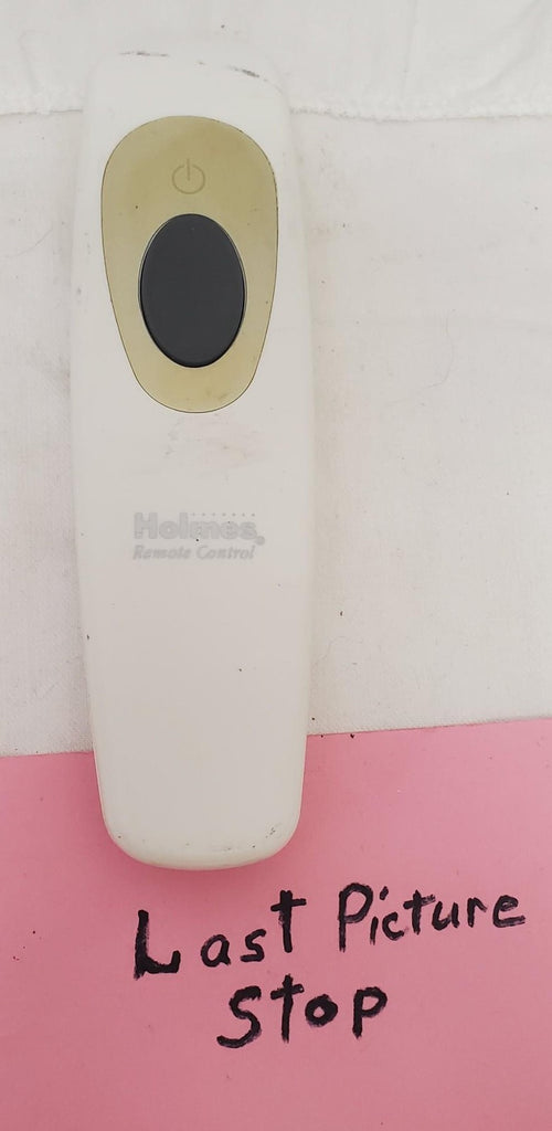 Holmes One Button Fan Heater White Remote Control