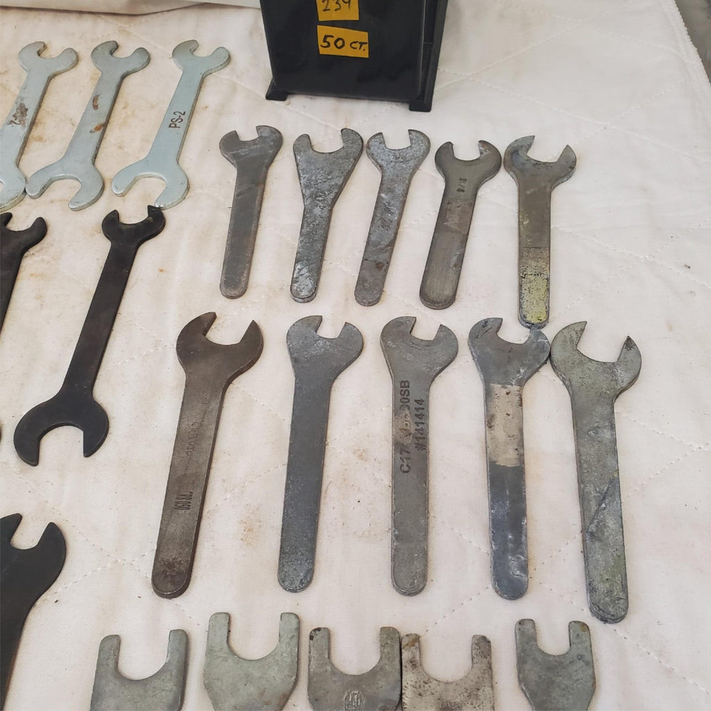 Lot of 50 Assorted Open End Service Wrench & other Wrench Tool LOT 239