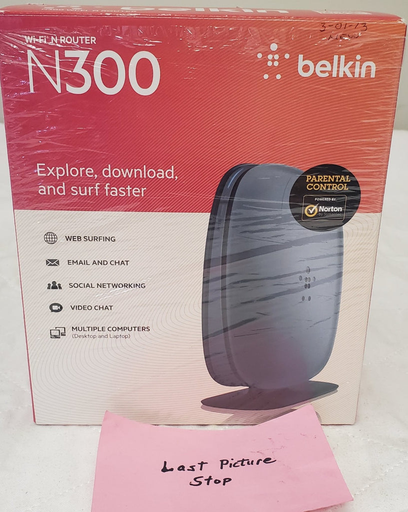 Belkin N300 Wi-Fi N Wireless Router 300 Mbps
