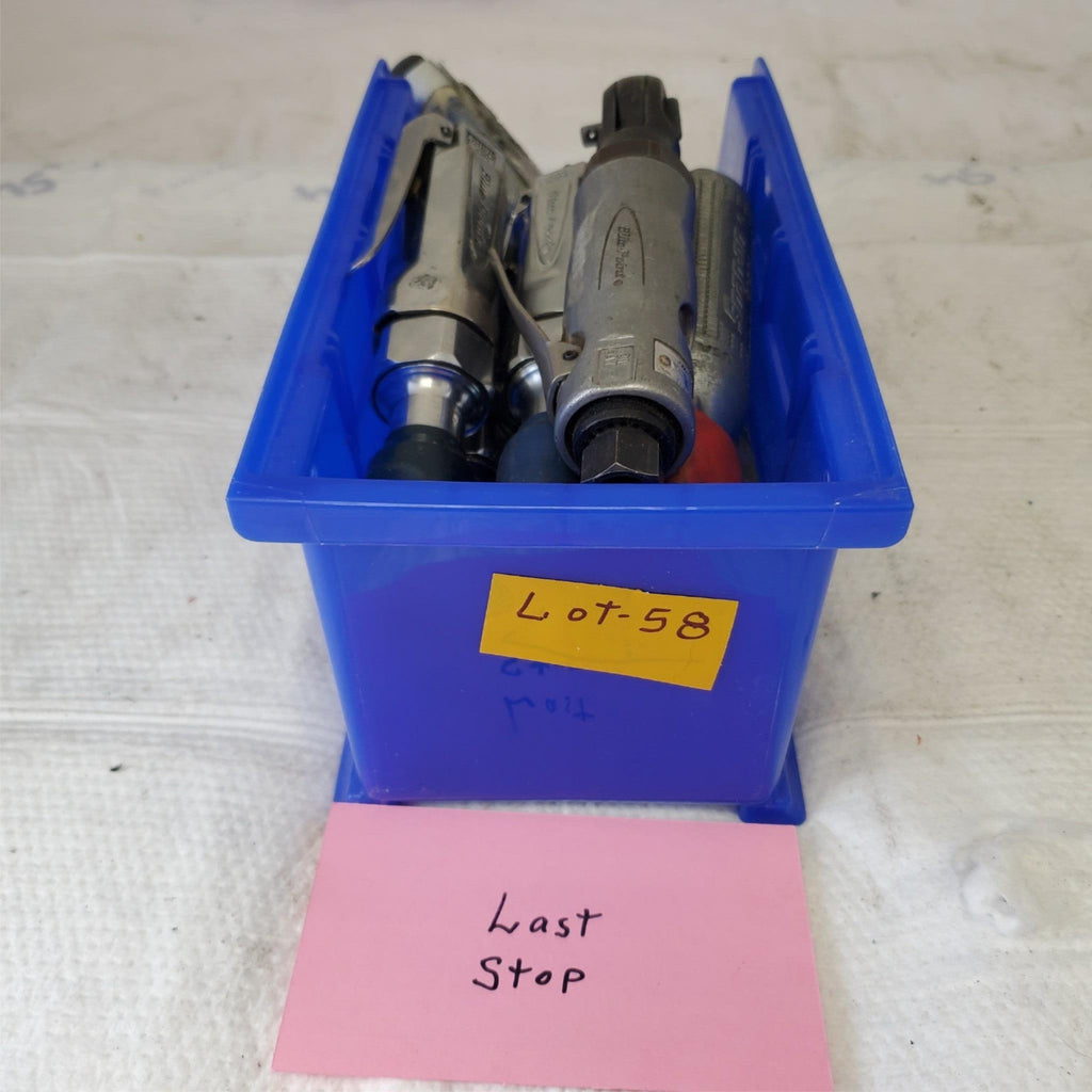 Lot of 11 Heavy Duty Air Pneumatic Ratchet Wrench Blue Point/Ingersoll Rand #58