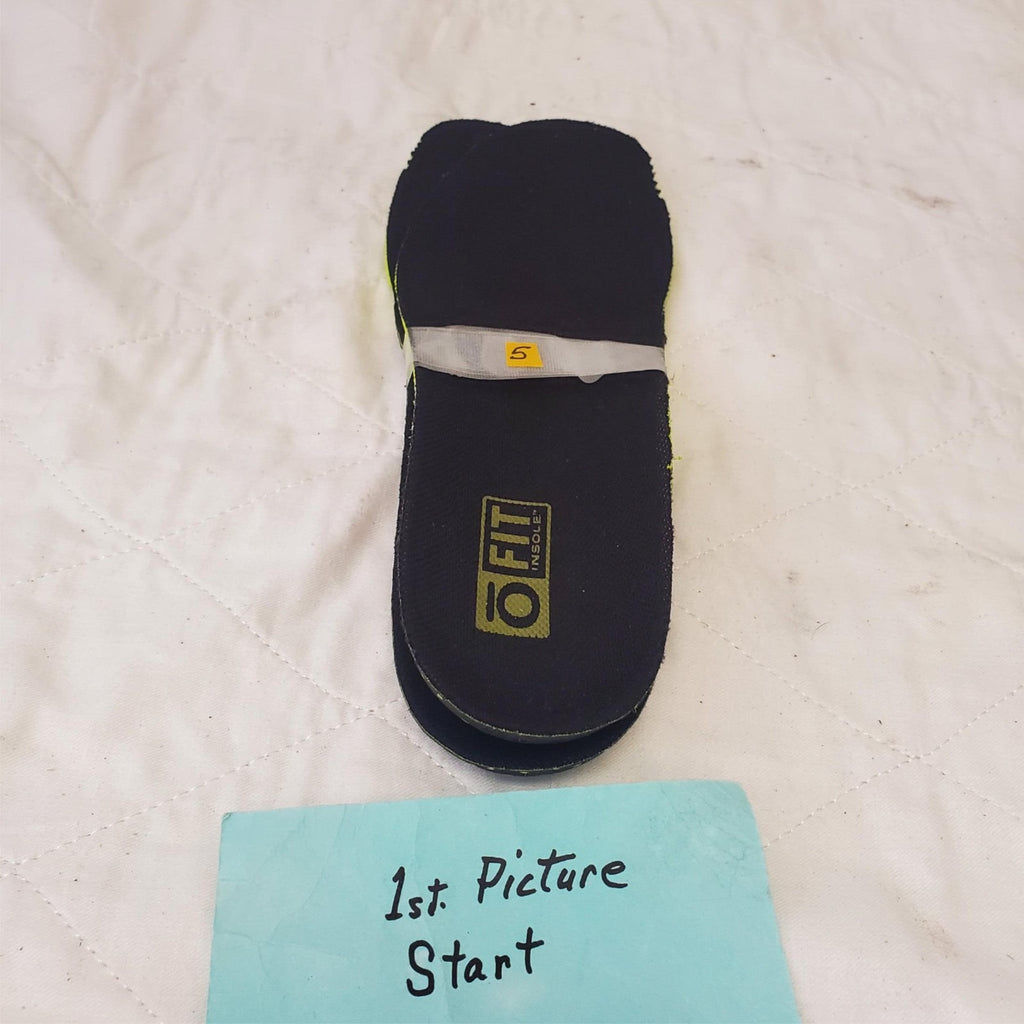 Set of Ofit Shoe Sole Met Pad Insoles Black M13 W15 #5