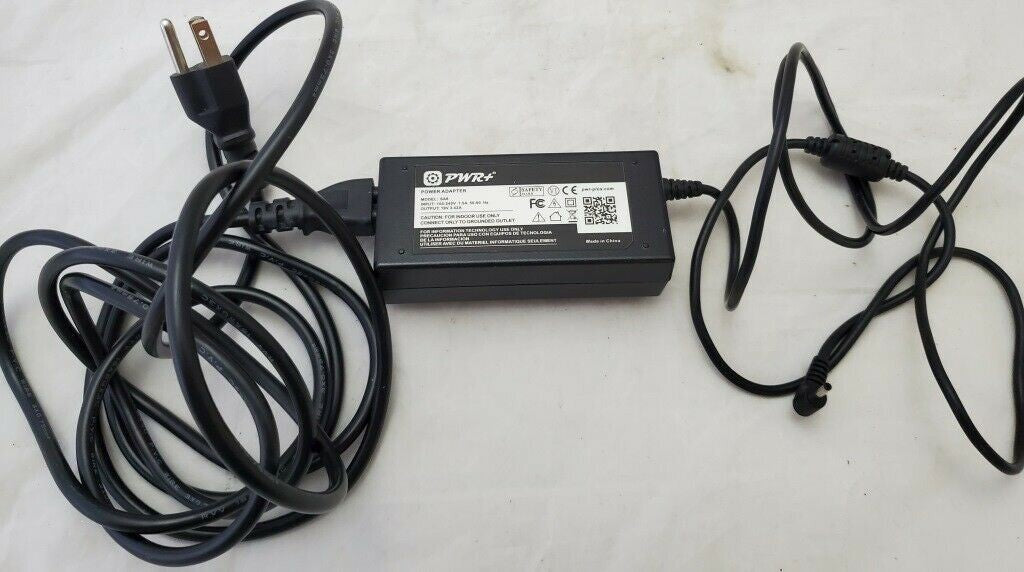 PWR+ Power Supply Adapter Charger Model SA8 for PC Laptop Notebook 100/240V 60Hz